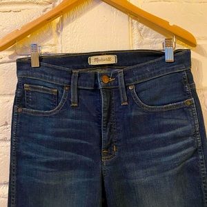 Madewell slim straight jeans